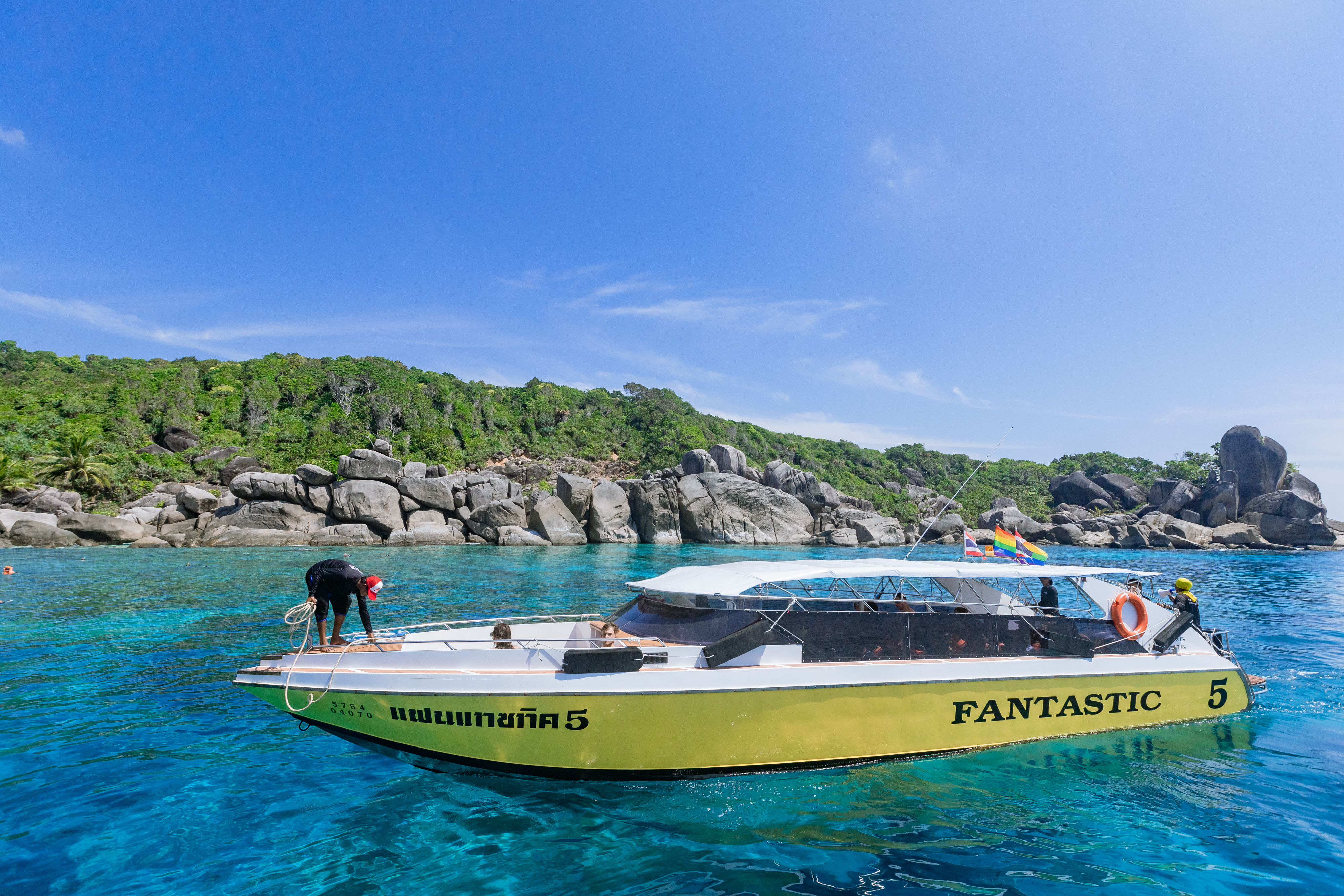 SIMILAN ISLAND BY SPEEDBOAT